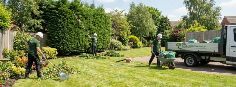 Residential garden maintenance in Frodsham