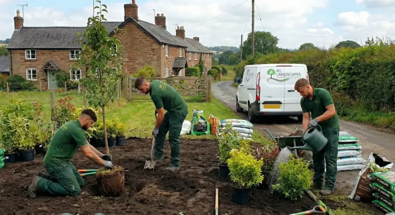 Residential planting service in Frodsham